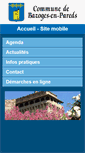 Mobile Screenshot of bazoges-en-pareds.fr